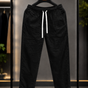 Remi Cotton Trouser - Black