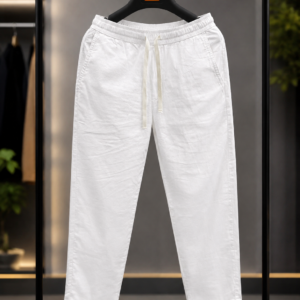 Remi Cotton Trouser - White