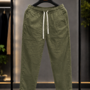 Remi Cotton Trouser - Olive