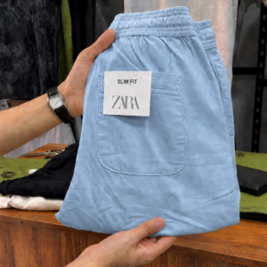 Cotton Trouser - Sky Blue