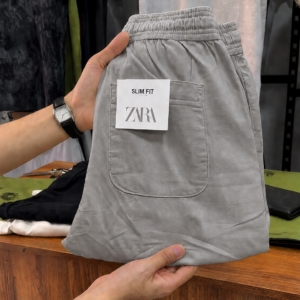 Cotton Trouser - Ash